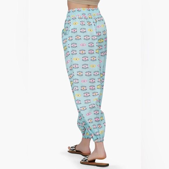 America and Beyond EYE-O-EYE LOUNGE PANTS Medium - Picture 1 of 7